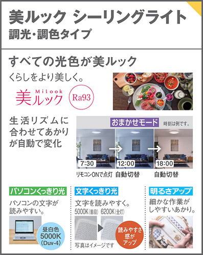 Panasonic シーリングライト LGC32120 | 商品紹介 | 照明器具の通信