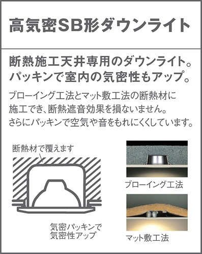 Panasonic ダウンライト LSLD900K | 商品紹介 | 照明器具の通信販売
