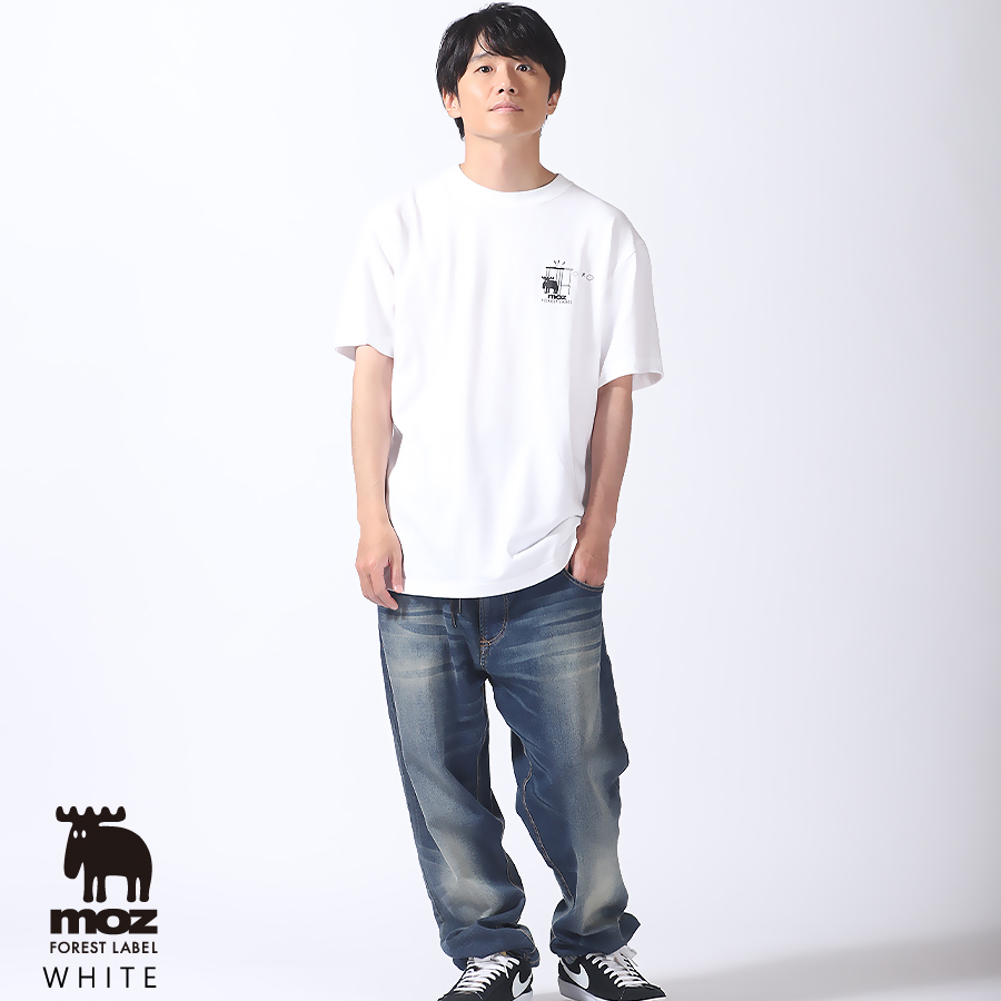 風間俊介×moz FOREST LABEL コラボ半袖Tシャツ