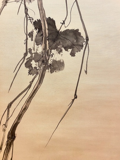 松林桂月 葡萄図｜古美術・掛け軸の販売・買取・鑑定-松本松栄堂