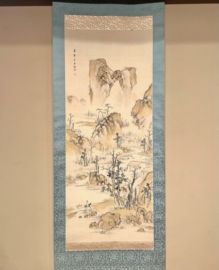 浦上春琴 山水図｜古美術・掛け軸の販売・買取・鑑定-松本松栄堂
