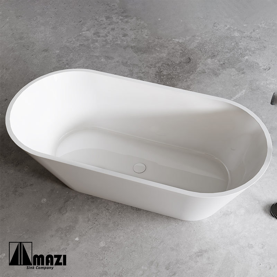 Freestanding Acrylic Soaking Tub XA-211 – MAZI, Inc.