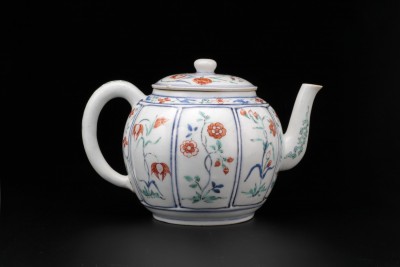柿右衛門色絵芙蓉手花文水注 | 商品詳細 東洋古陶磁の前坂晴天堂