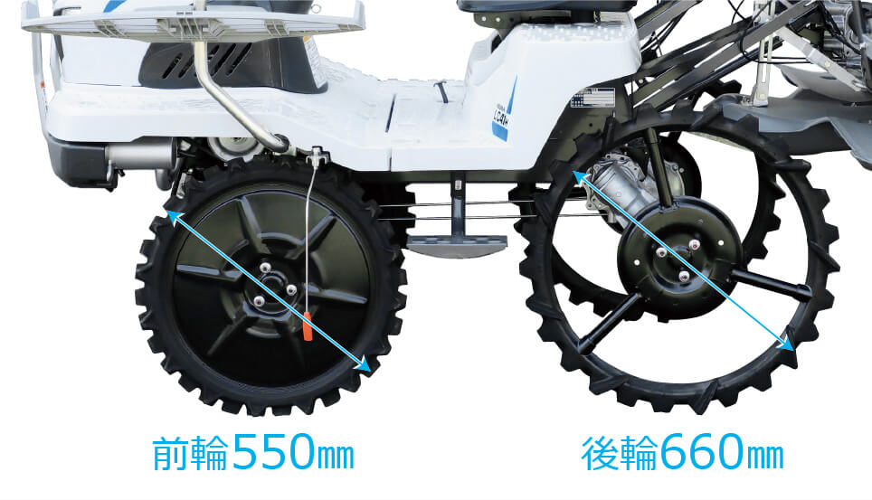 作業性能｜Rice transplanter LC41｜田植機｜製品情報｜製品紹介｜三菱