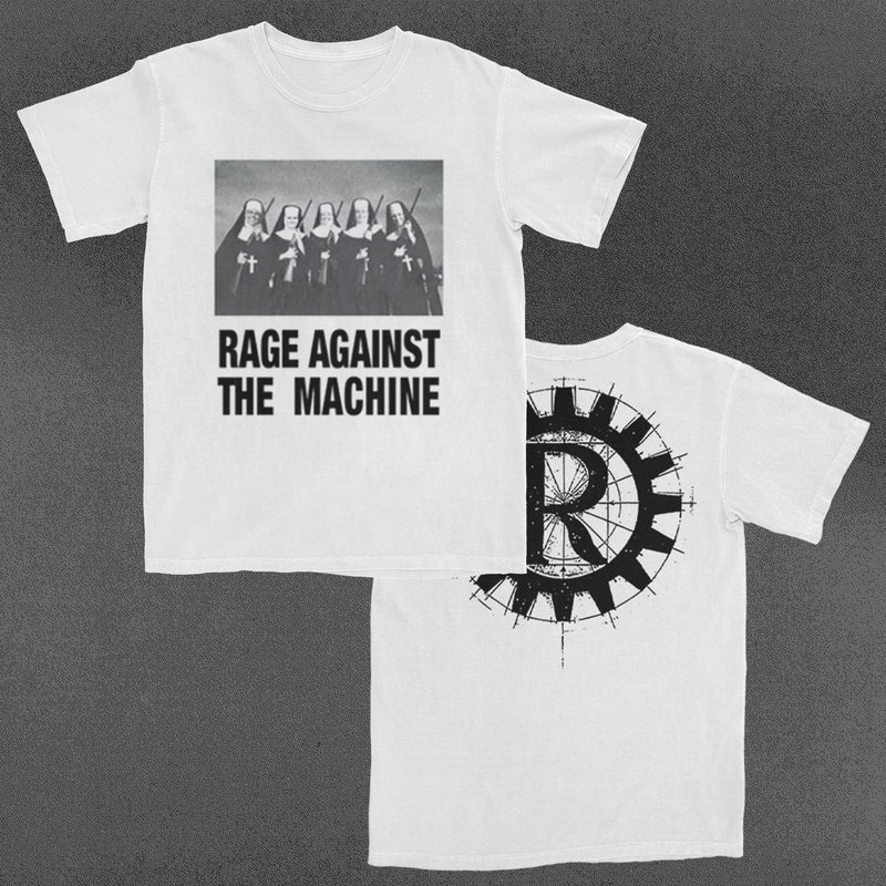 Nuns and Guns T-Shirt | Rage Against The Machine – Maniacs Store