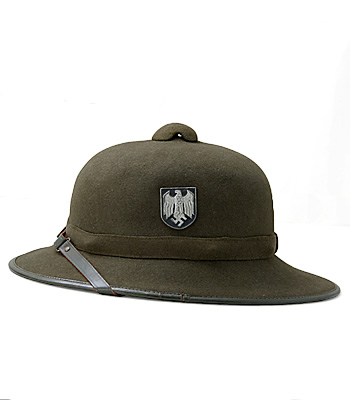 WWII ドイツ DAK(アフリカ軍団)トロピカルヘルメット/オリーブ