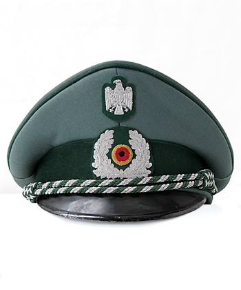 ドイツ BGS(国境警備隊) 初期型 将校用制帽(トリコット織地)/1972年
