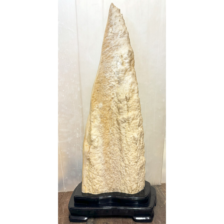 鍾乳石 景石 銘石 庭石 自然石 希少 天然の芸術品 石筍 高さ130cm