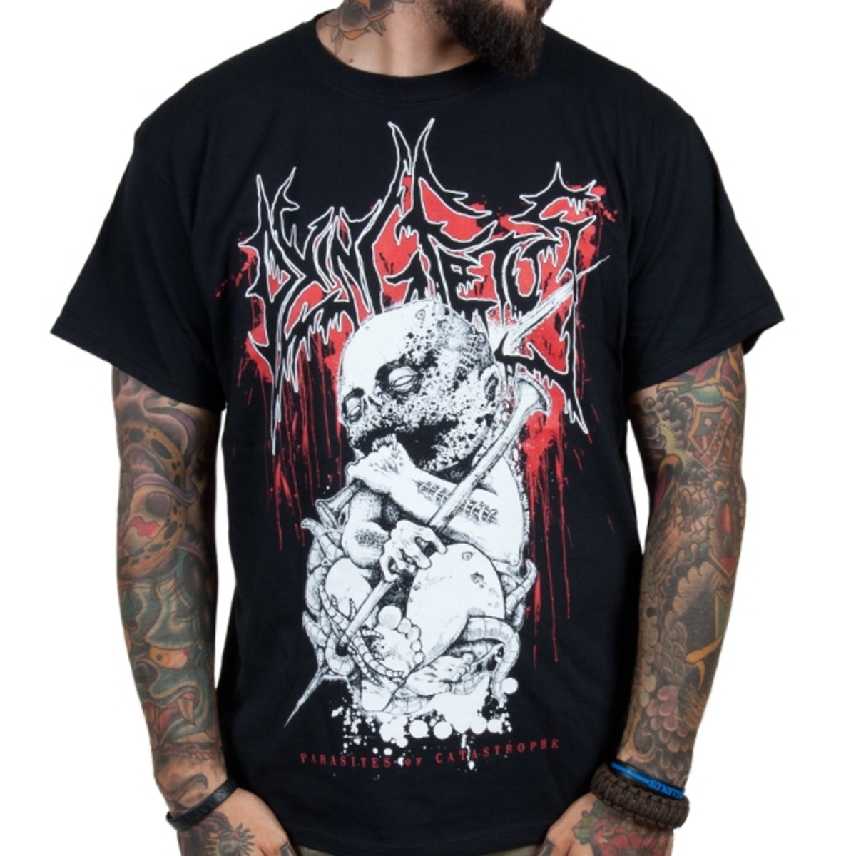 t-shirt metal men's Dying Fetus - Parasites - INDIEMERCH - 12379