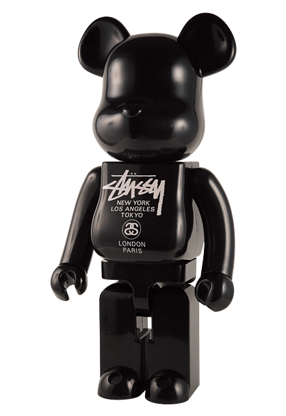 MEDICOM TOY - STUSSY WORLD TOUR BE@RBRICK 1000％ (BLACK)