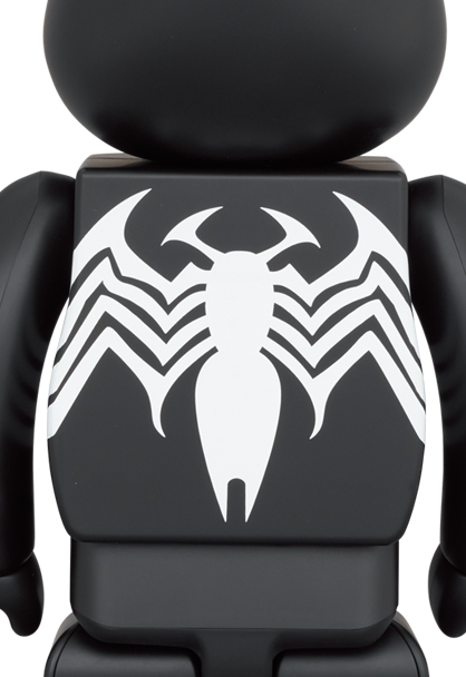 MEDICOM TOY - BE@RBRICK SPIDER-MAN BLACK COSTUME 100％ & 400％