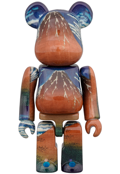 MEDICOM TOY - BE@RBRICK 葛飾北斎 「冨嶽三十六景 凱風快晴」100