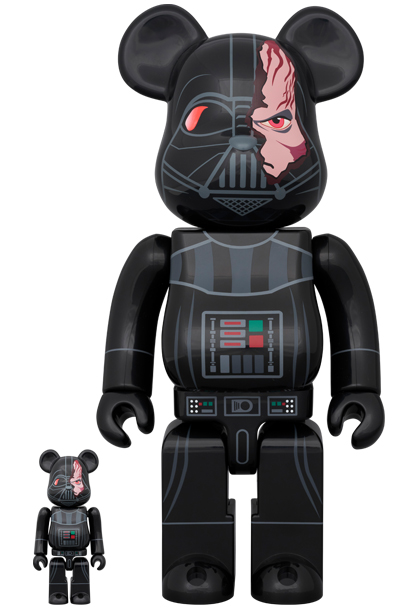MEDICOM TOY - BE@RBRICK DARTH VADER(TM) DAMAGE Ver. (OBI-WAN