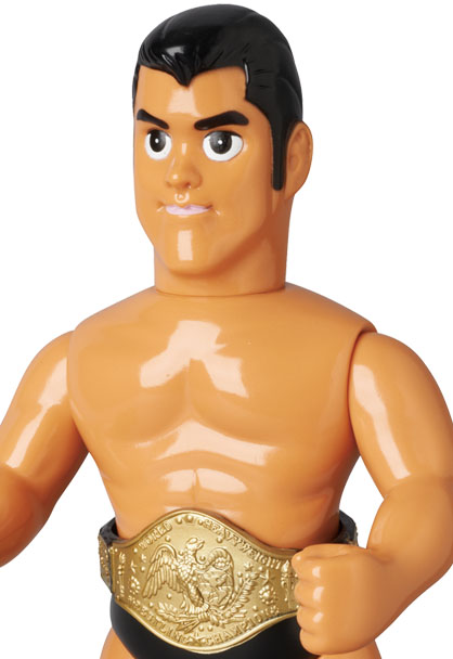メディコムトイ　ソフビ　ファイティングシリーズ　アントニオ猪木(1970年代版) MEDICOM TOY - アントニオ猪木<br> （NWFチャンピオン版）