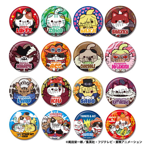 ワンピース ニャンピースニャーン！ 缶バッジコレクション【再販