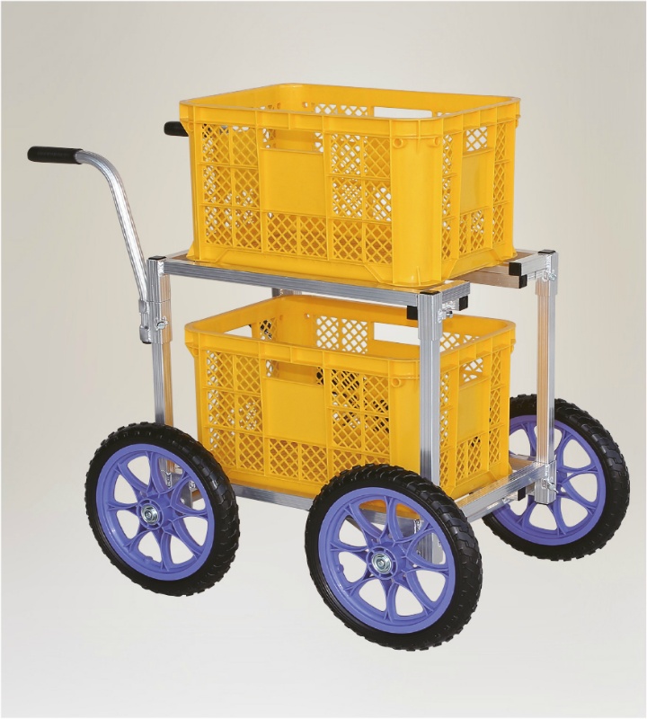 アルミハウスカー 愛菜号 2段積・14インチタイヤタイプ CHR-40-14
