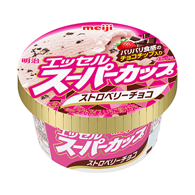 明治 エッセル スーパーカップ ストロベリーチョコ 200ml | アイス