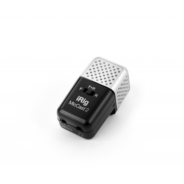 スマホ・タブレットから世界へ発信！ iRig Mic Cast 2 / iRig Mic Cast