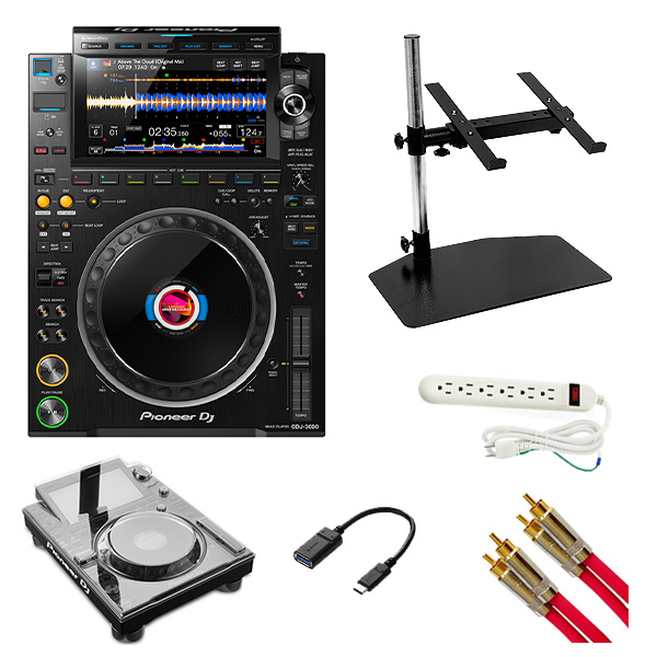 Pioneer DJ(パイオニア) ／ CDJ-3000 角度調整スタンド・DECKSAVER