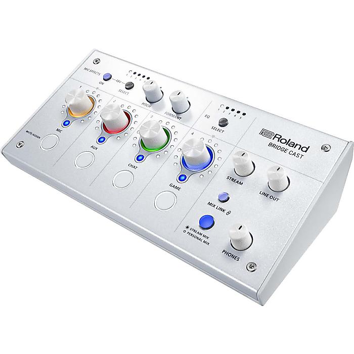 人気ゲーミングミキサーBRIDGE CASTにスタイリッシュなホワイトカラー