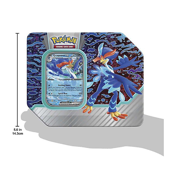 ポケモンカードゲーム TCG パルデアパートナーズ缶 Quaquaval ex