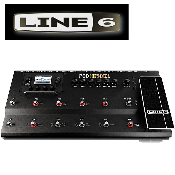 LINE6(ラインシックス) ／ POD HD500X - マルチエフェクター アンプ