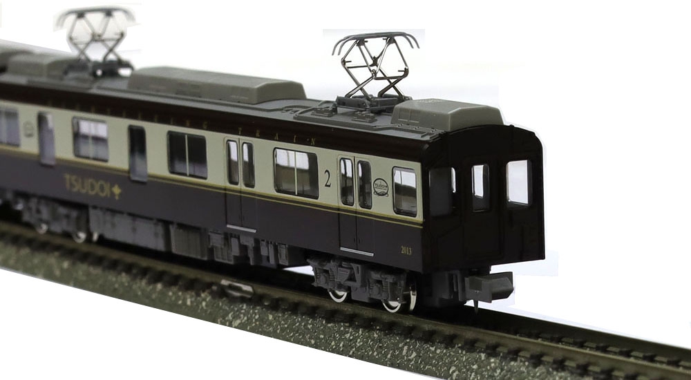 近鉄2013系観光列車「つどい」リニューアル後 3両編成セット（動力付き