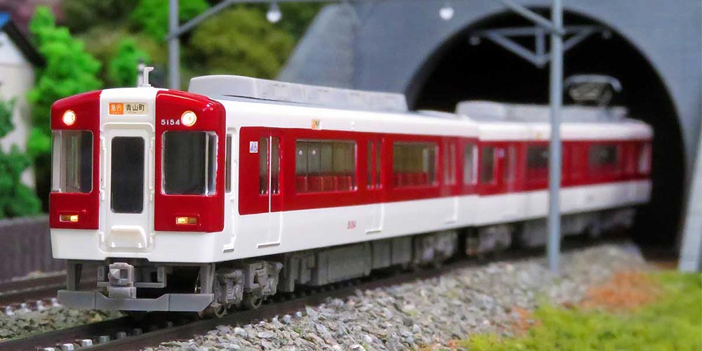 近鉄5200系（更新車 車番選択式）4両編成セット（動力付き
