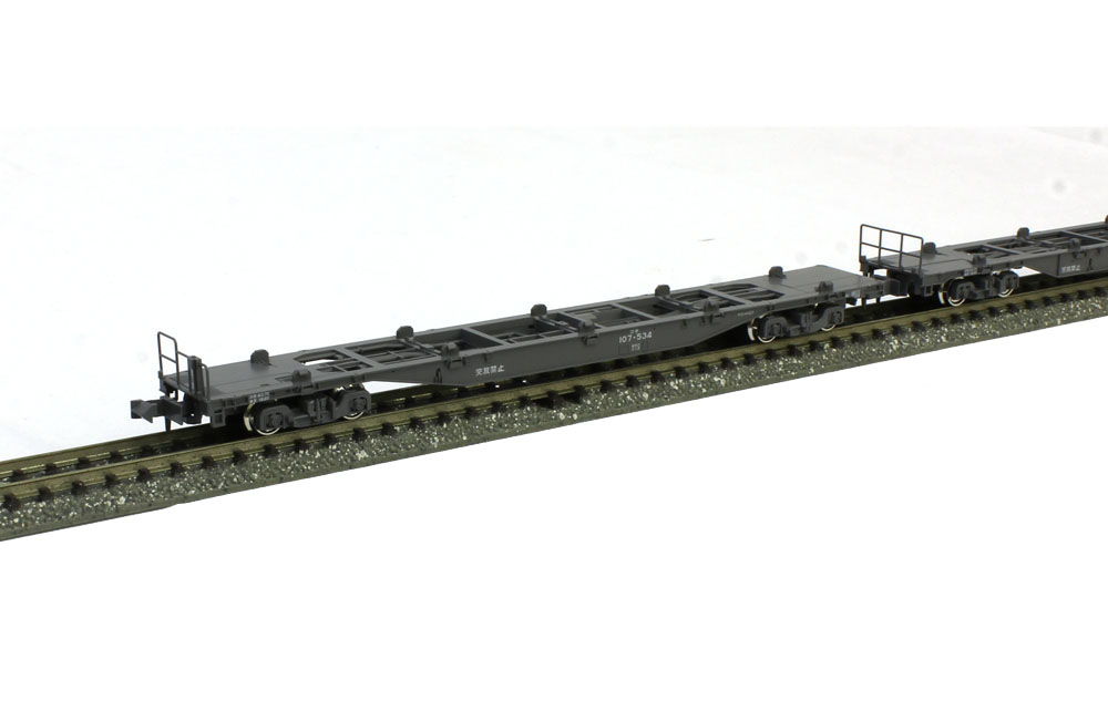 コキ106+107（JRFマークなし） コンテナ無積載 | KATO(カトー) 10-1796