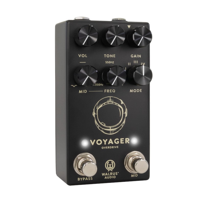 WALRUS AUDIO Voyager Preamp / Overdrive MKII （Black）(DZONE Black