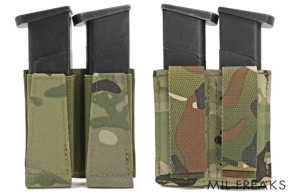 Cork Gear GBRSタイプ ピストル ダブル マガジンポーチ マルチカム