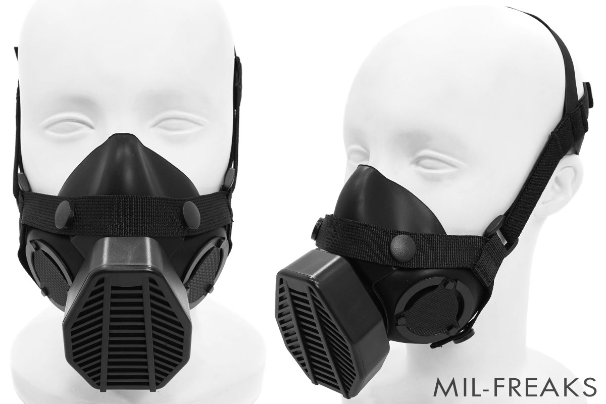 SHEKKIN GEARS Ops-Coreタイプ SOTR LITE マスク ブラック