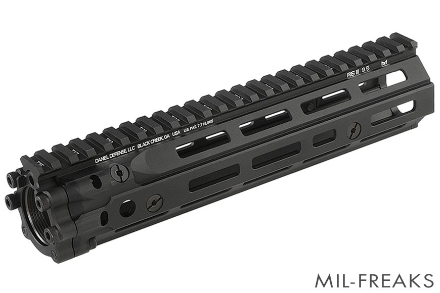 Airsoft Artisan DanielDefenseタイプ MK18 RISIII M-LOK ハンドガード