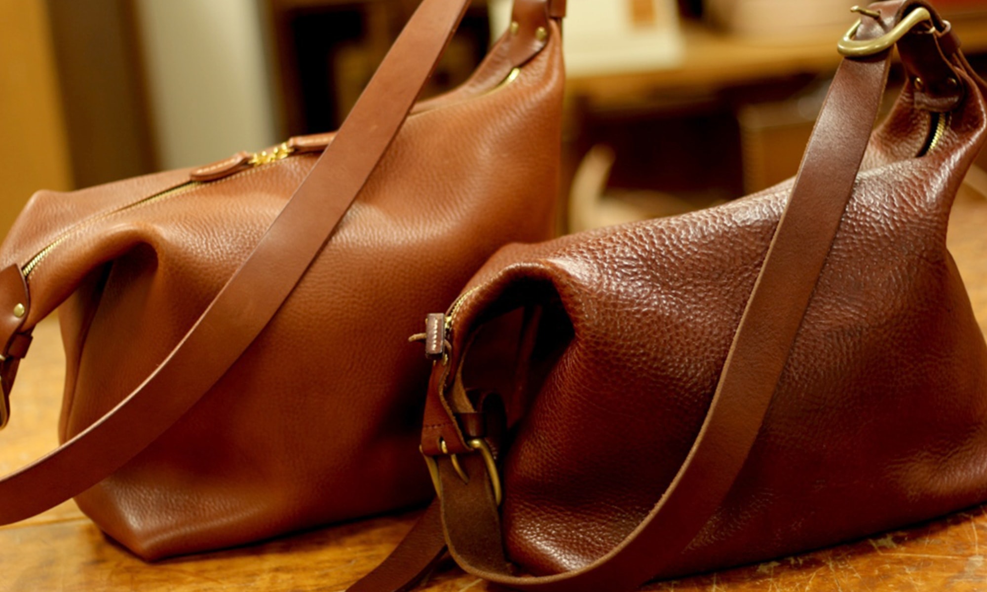 ショルダーバッグ 02/L（栃木レザー） | BAG | ITEM | minca - 毎日に
