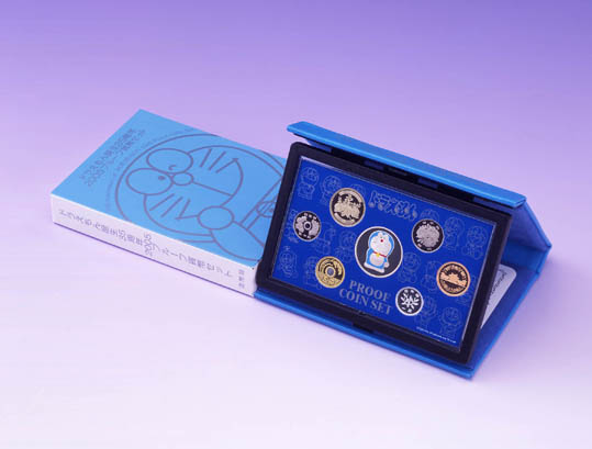 造幣局 : ドラえもん誕生35周年2005貨幣セット