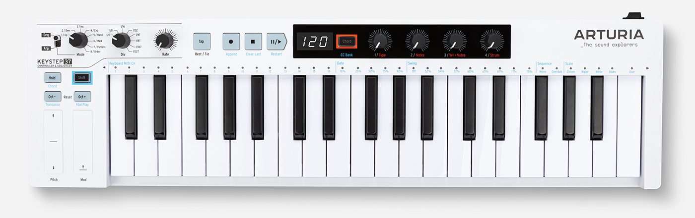 ARTURIA KeyStep Black Edition復活！ポータブルキーボードを再定義