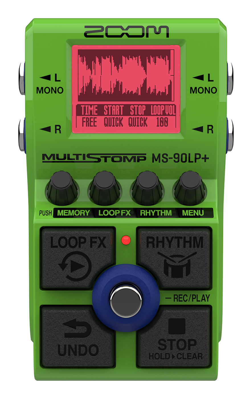 ZoomがMultiStompシリーズの新製品として、MS-90LP+ MultiStompを12月