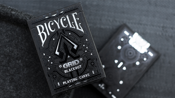 Limited Edition Bicycle Grid Blackout Playing Cards : MJM Magic