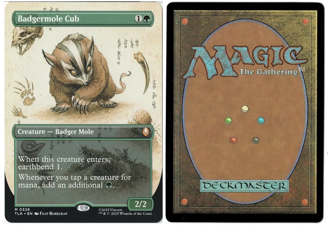 Badgermole Cub Avatar Magic the Gathering Proxy