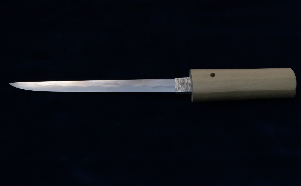 刀匠・二十五代藤原兼房作 お守り短刀 Swordsmith・25th Kanefusa