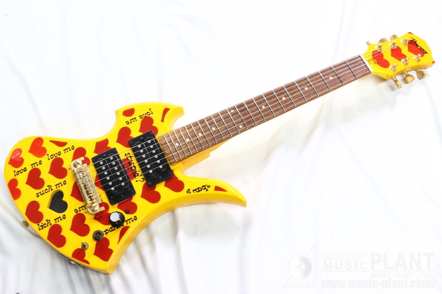 Burny Artist Modelシリーズ ミニエレキギターYH-JR中古()売却済みです