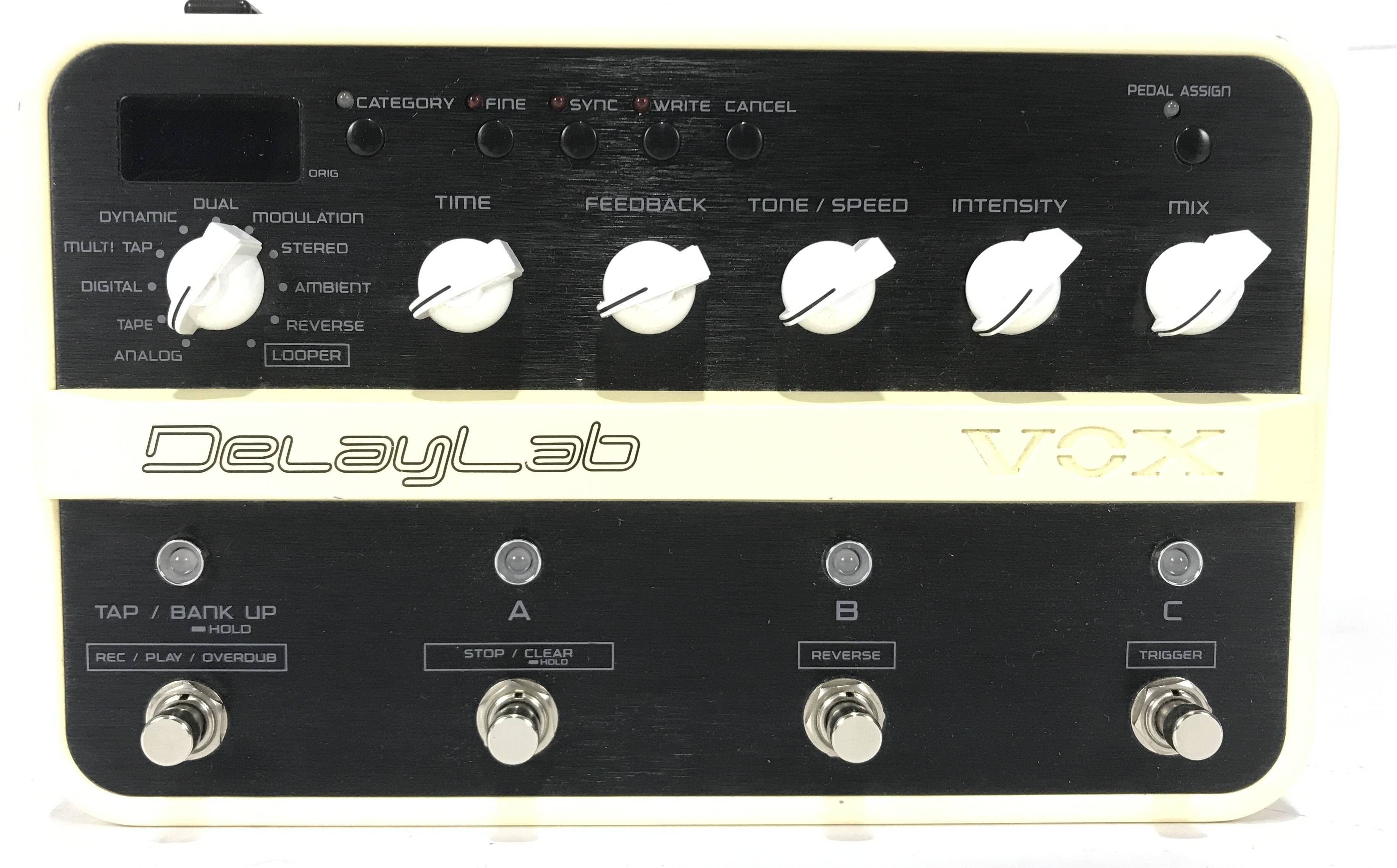 VOX DelayLab ディレイラボ 空間系マルチエフェクター VOX DelayLab