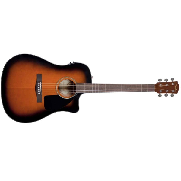 Fender CD-60CE-SB Semi Acoustic Guitar-0961536232 - Musicians Cart