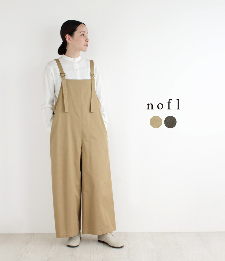 nofl】コットンツイルサロペット 644208340 | ナチュラル服通販サイト nofl
