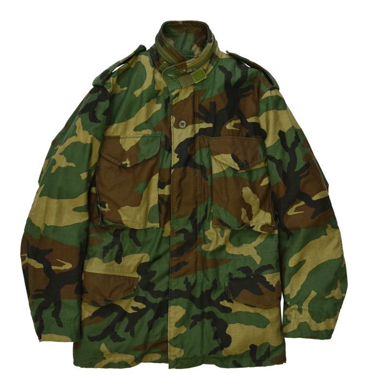 米軍実物】【80's】【M-65】【ウッドランド】【迷彩】【フィールド
