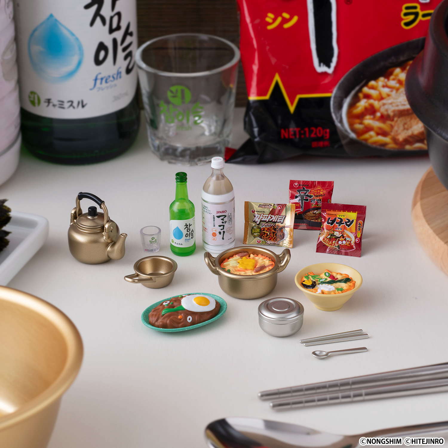 農心ジャパン×バンダイ「ガシャポン®」コラボ第四弾！『農心×JINRO