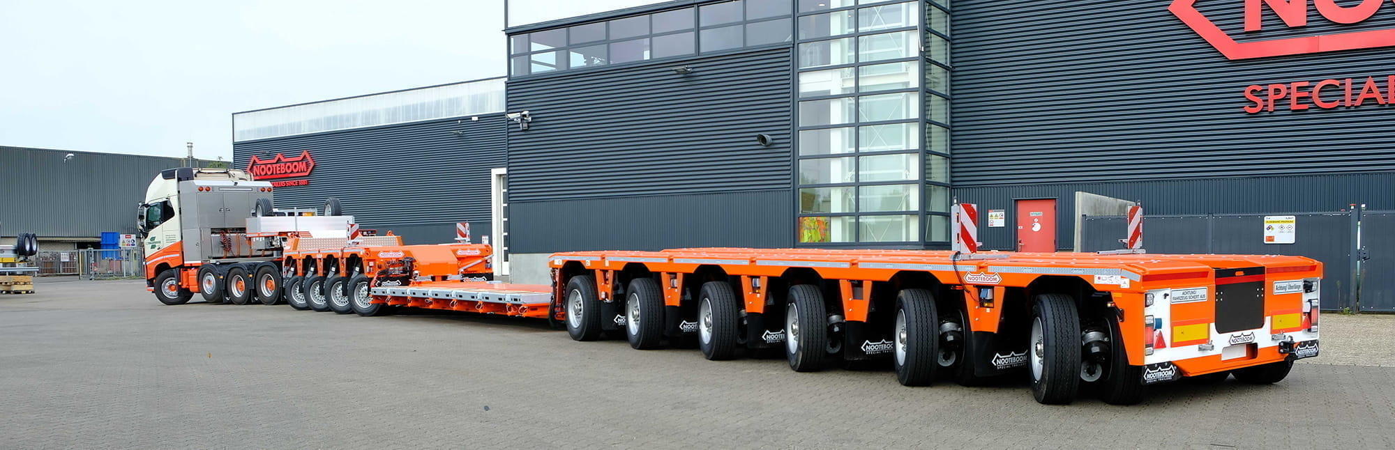 Latest and largest Nooteboom 4+6 low-loader provides Zwagerman