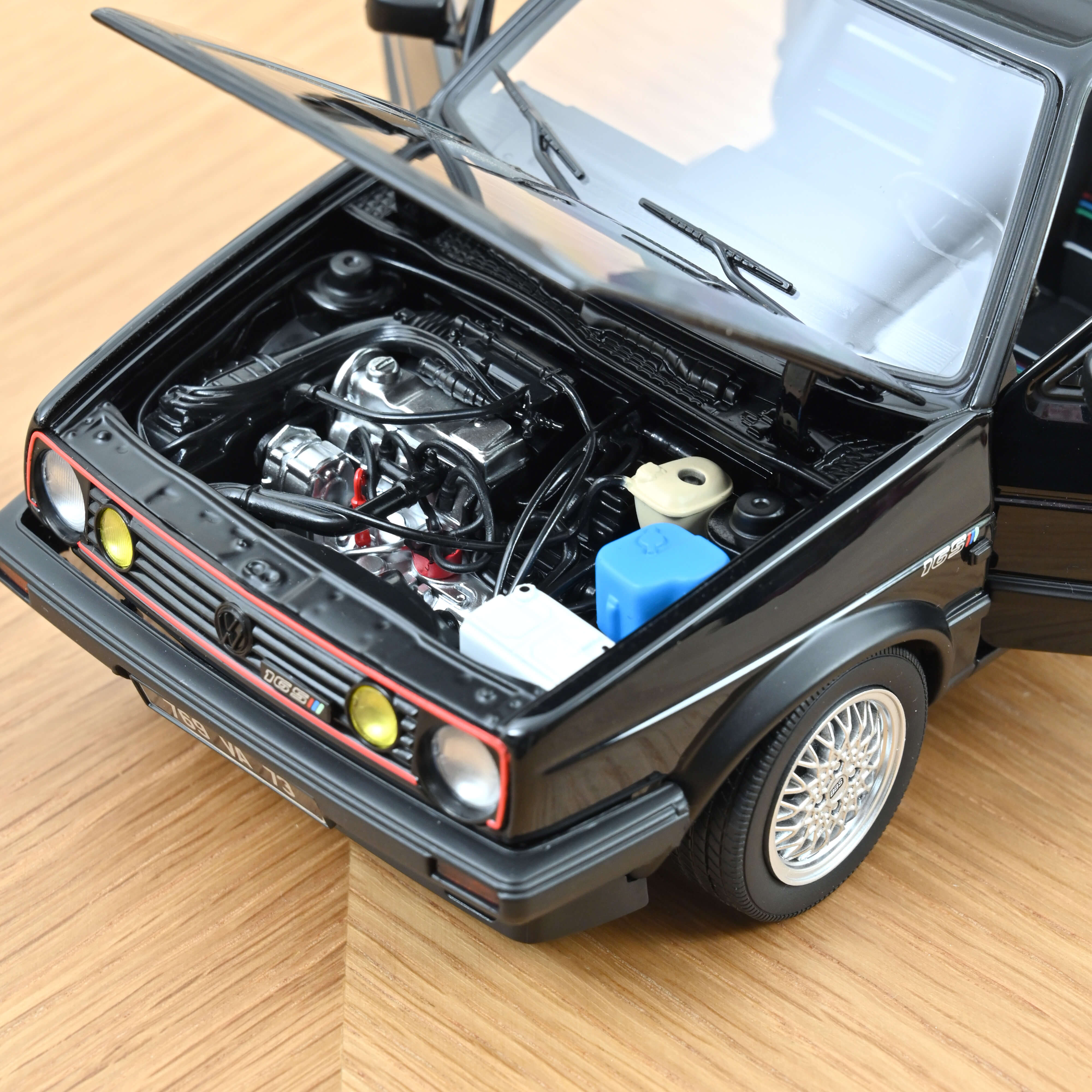 NOREV 1/18 VW GOLF Ⅱ GTI 1990 Black Norev 1/18 Volkswagen Golf