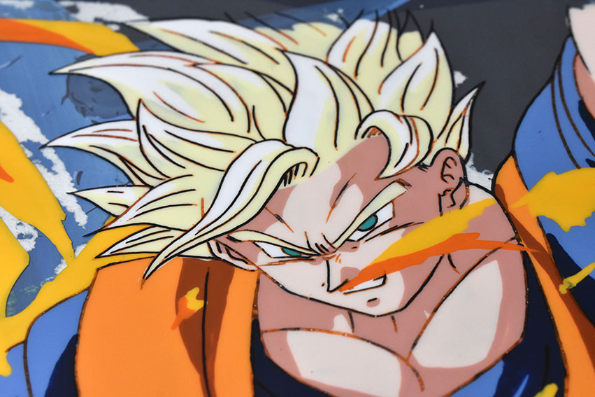 ドラゴンボールセル画「ドラゴンボールZ 孫悟空（スーパーサイヤ人