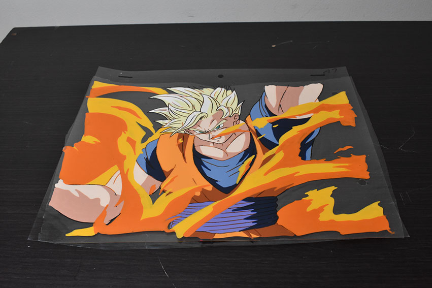 ドラゴンボールセル画「ドラゴンボールZ 孫悟空（スーパーサイヤ人